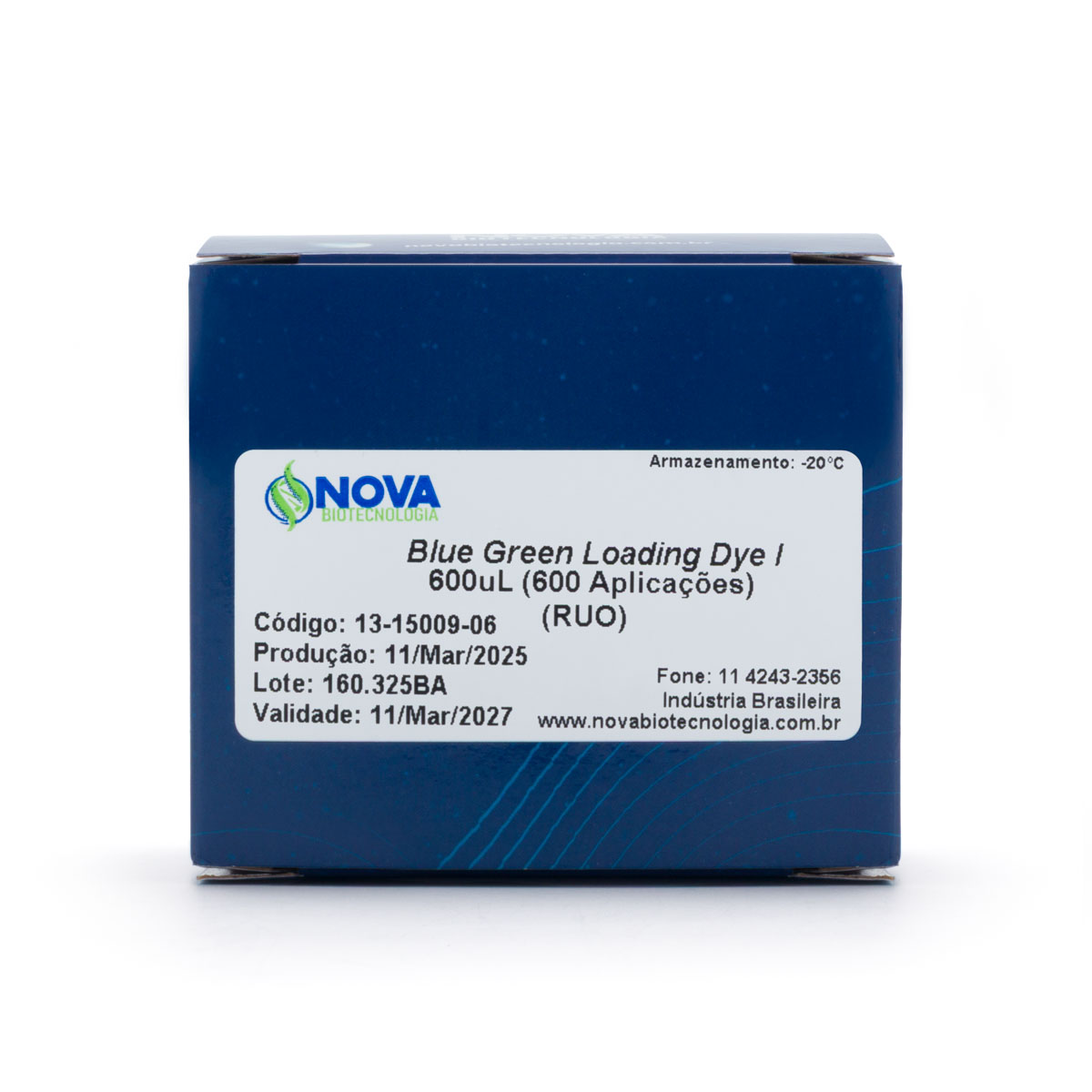 Blue Green loading dye I – Corante para ácidos nucléicos – 600µL (Até 1200 aplicações)