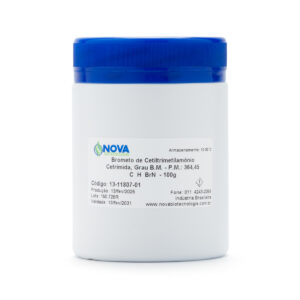 CTAB - Brometo de cetiltrimetilamônio - Cetrimida - 100g
