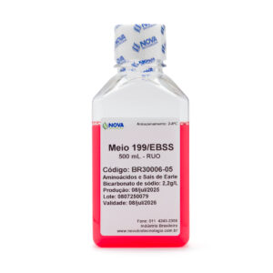 Meio 199/EBSS com L-Glutamina - 500mL