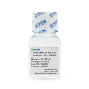 Persulfato de amônio - Solução 10% - 100mL
