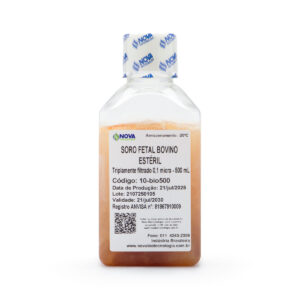 Soro Fetal Bovino – filtrado, estéril (Nacional) – 500ml