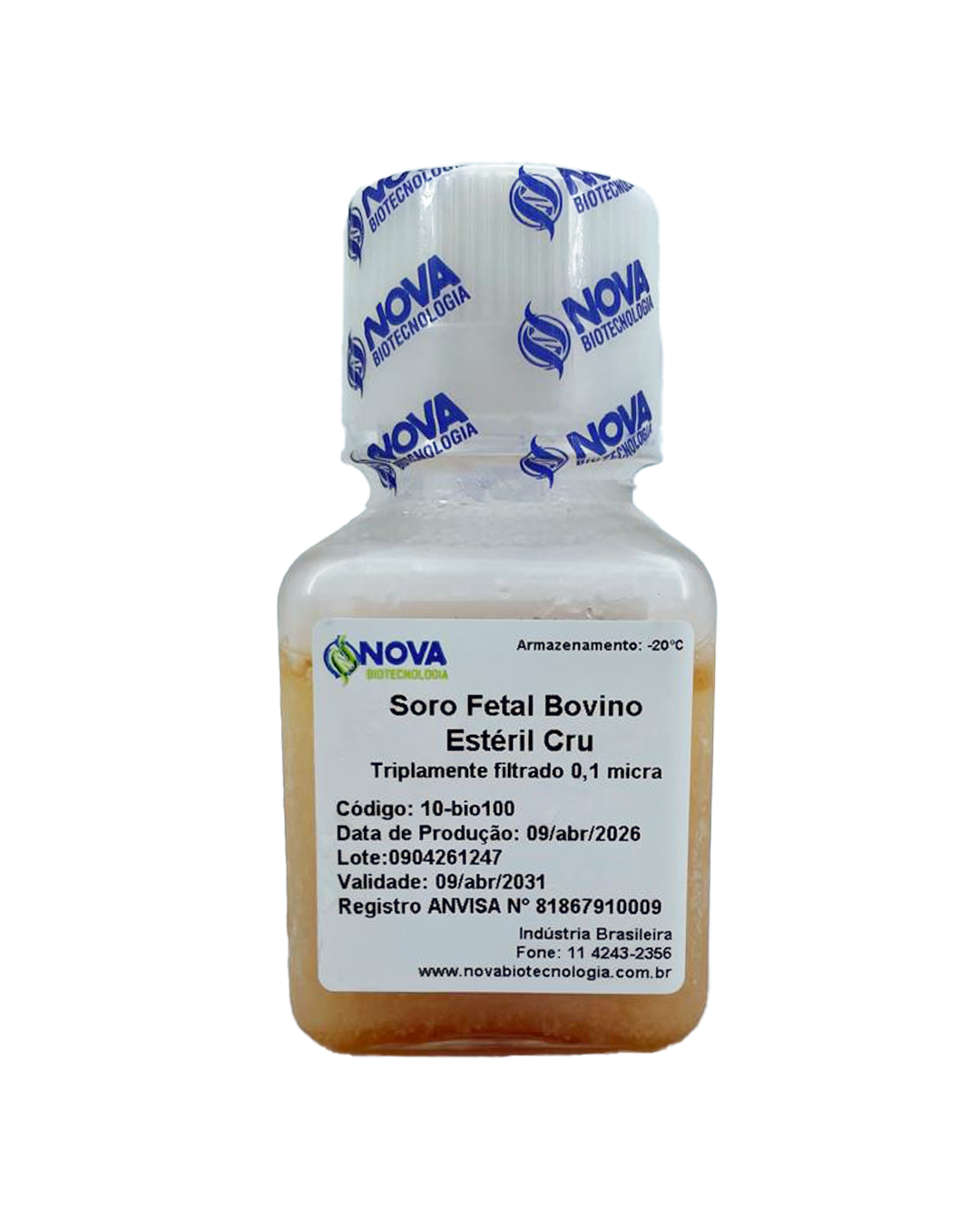 Soro Fetal Bovino Estéril Cru