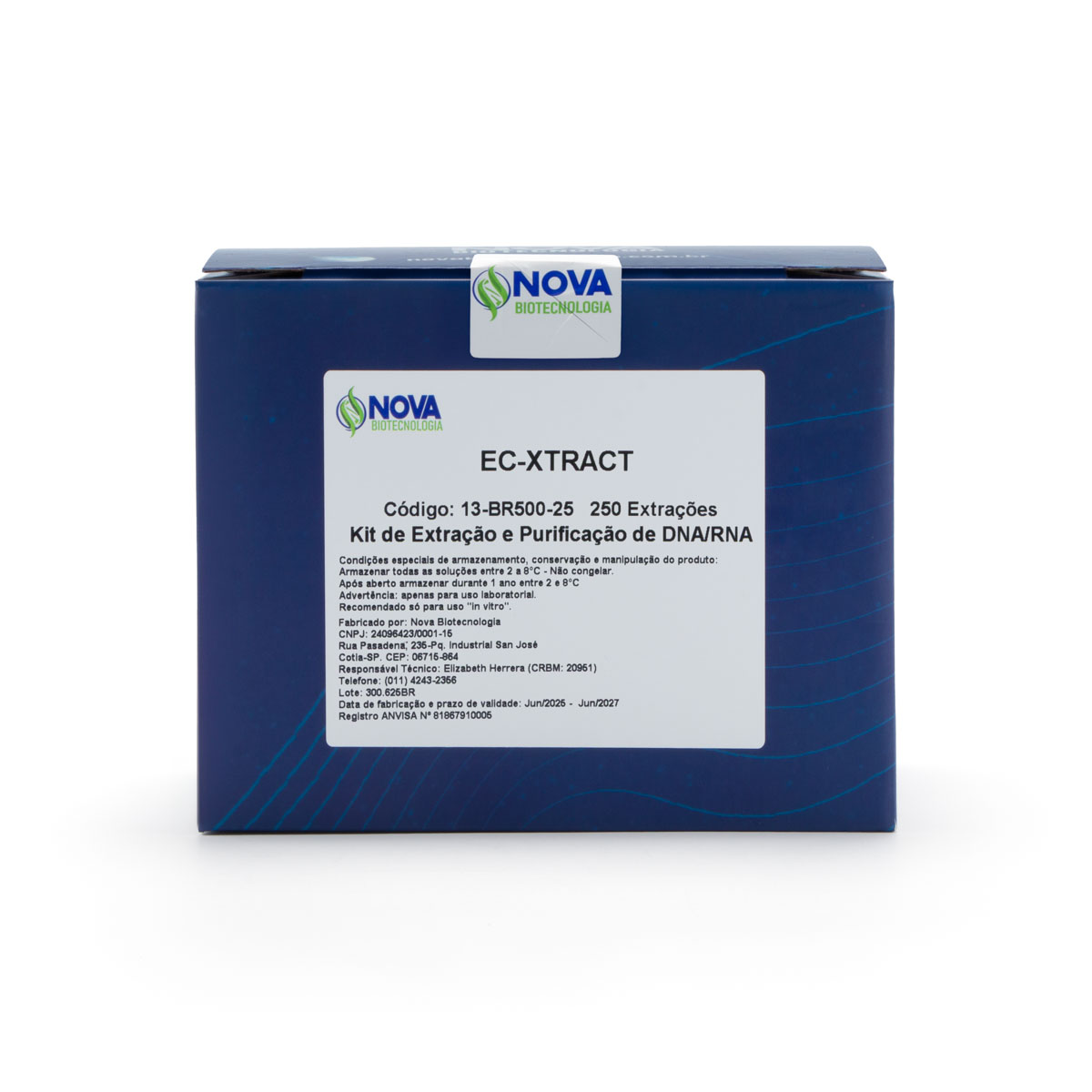 Kit de extração magnético ( Manual) com as apresentações de 100, 250 extrações