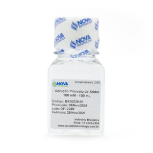 Piruvato de Sódio, solução 100mM (100X concentrada) - 100mL