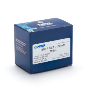 dNTP Set (Conjunto de dATP-dCTP-dGTP-dTTP na concentração de 100 mM cada).