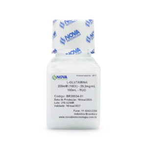 L-Glutamina – solução 200mM – 100mL