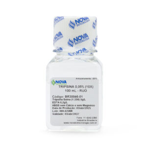 Tripsina 0,05% (10X) em HBSS, sem cálcio, sem magnésio, sem bicarbonato de sódio – 100mL