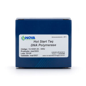 Hot Start Taq DNA Polimerase (500 unidades) Concentração 5U/uL)