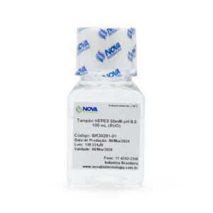 Tampão HEPES 50 mM, pH 8,0 - 100mL