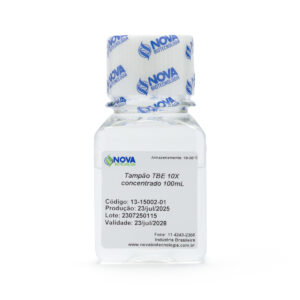 Tampão TBE, 10X concentrado - solução estéril. Volume: 100mL